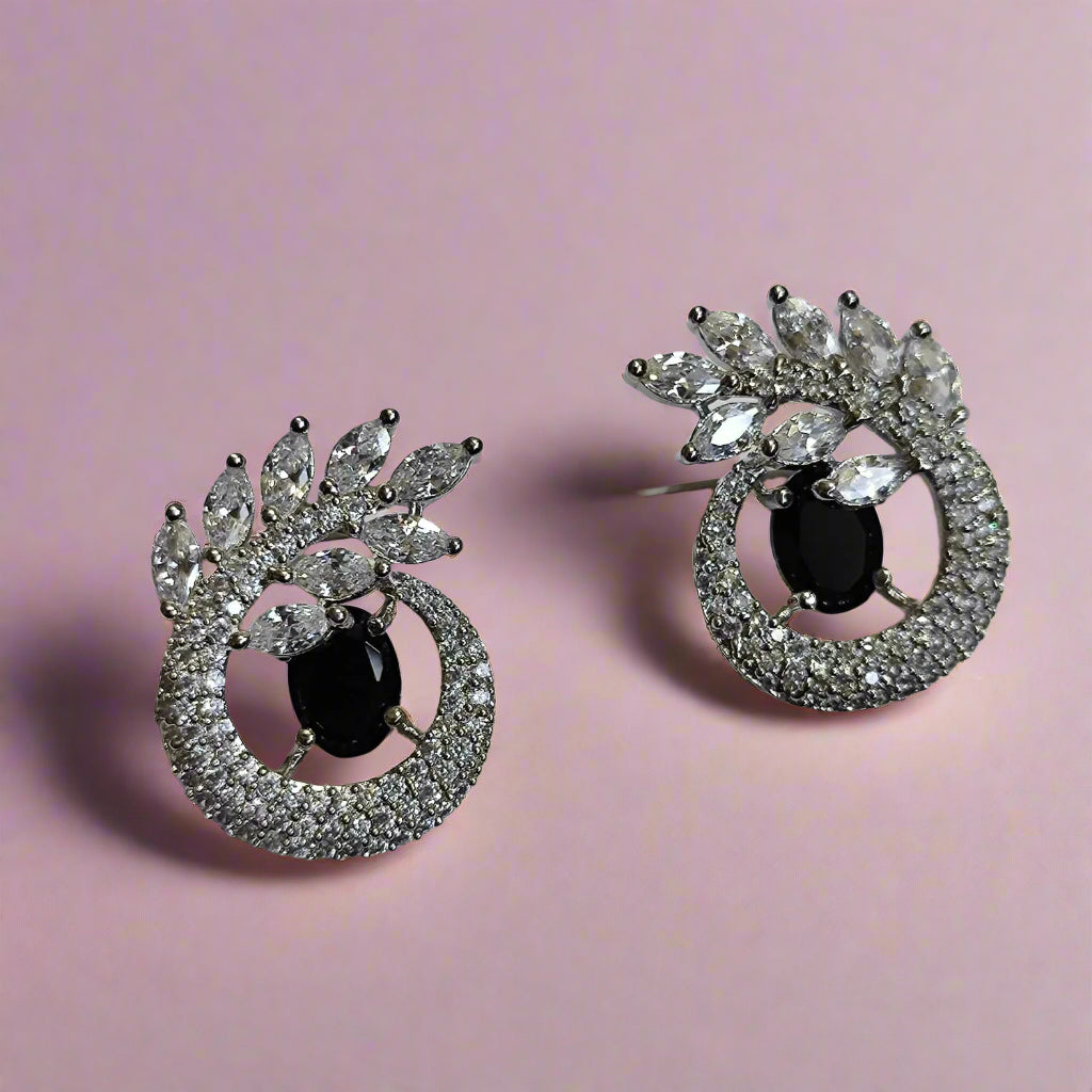 Black Alice Studs