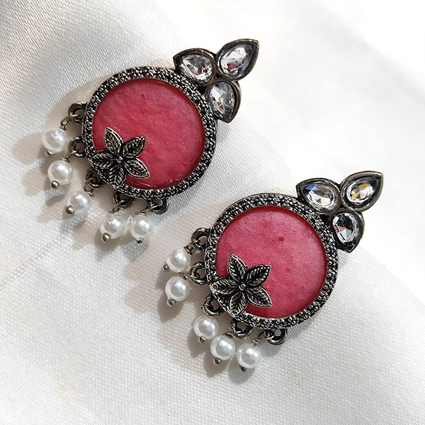 Pink Sage Earrings