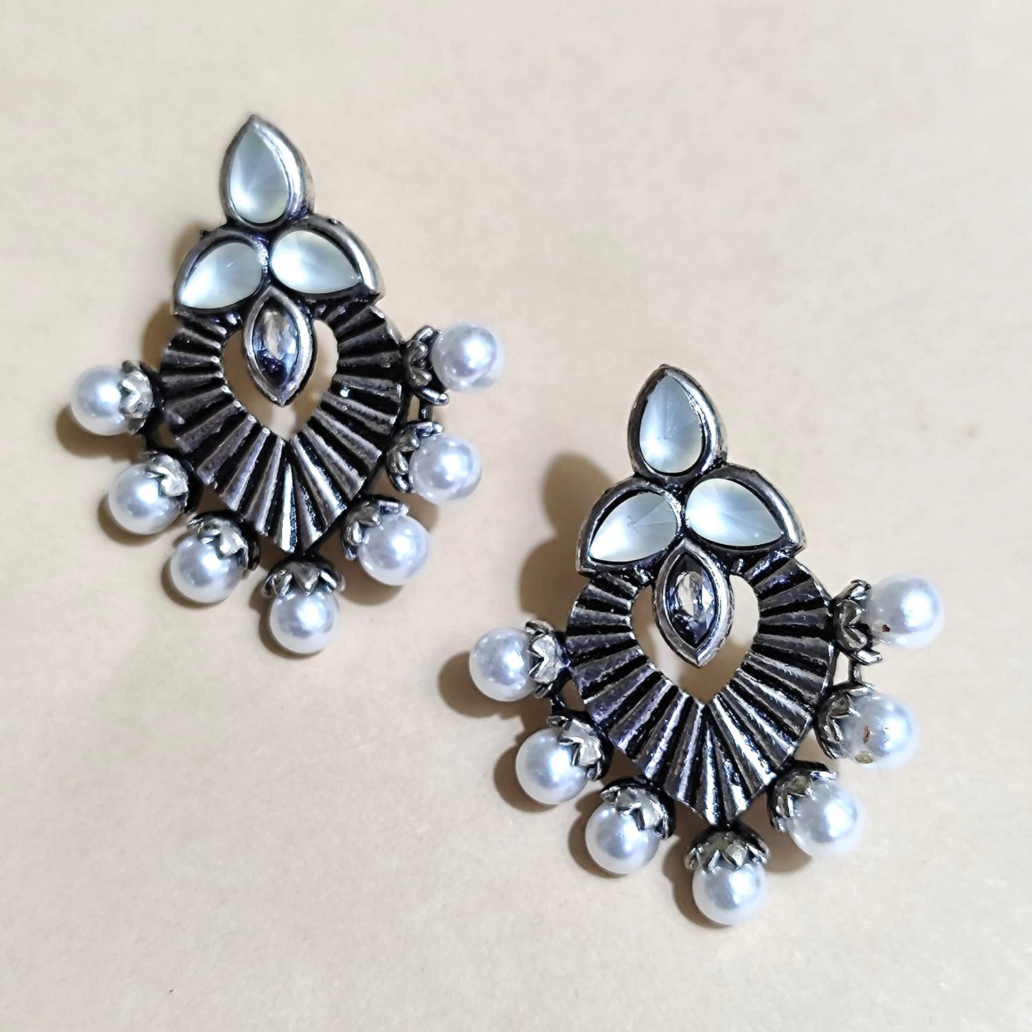 White Zara Earrings