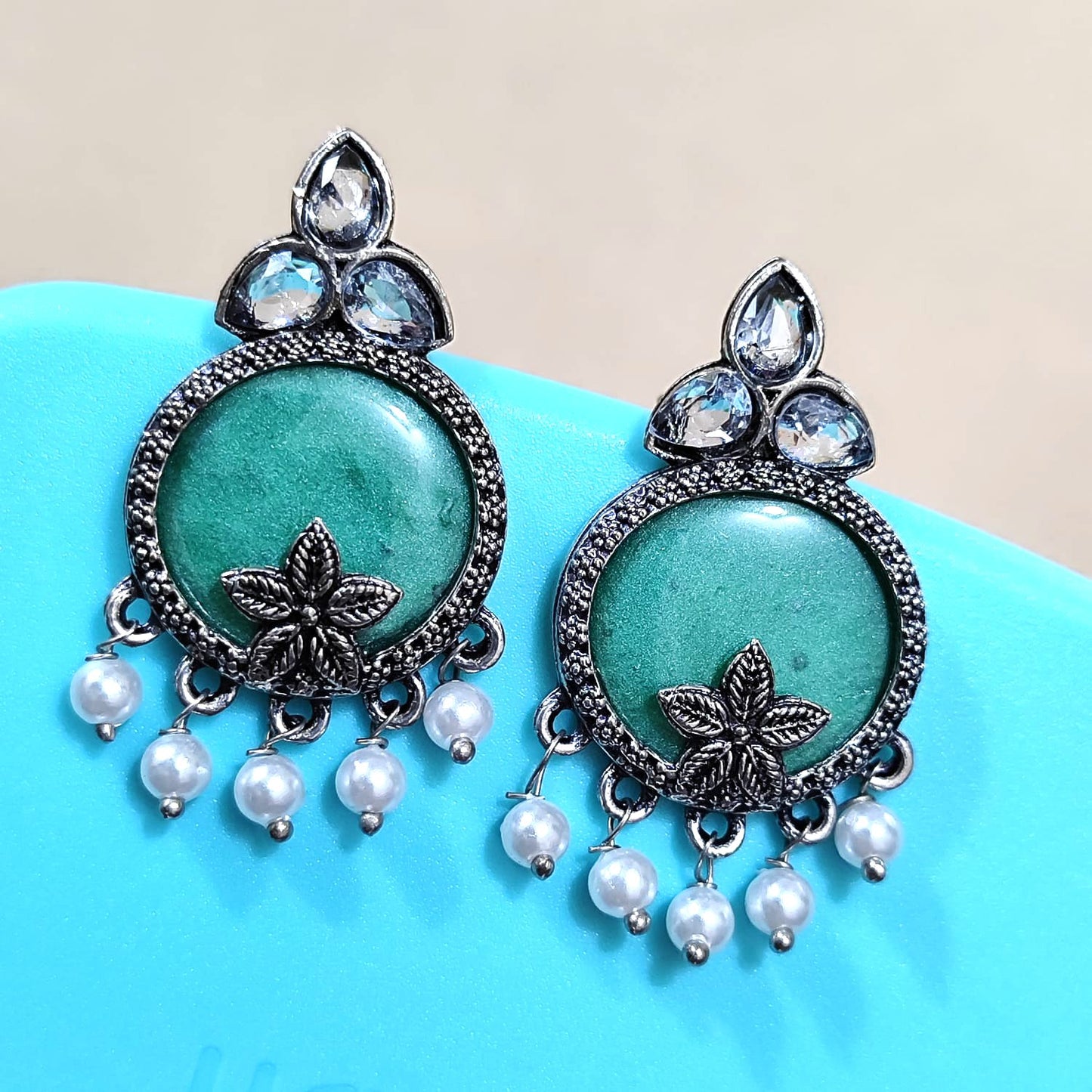 Green Sage Earrings