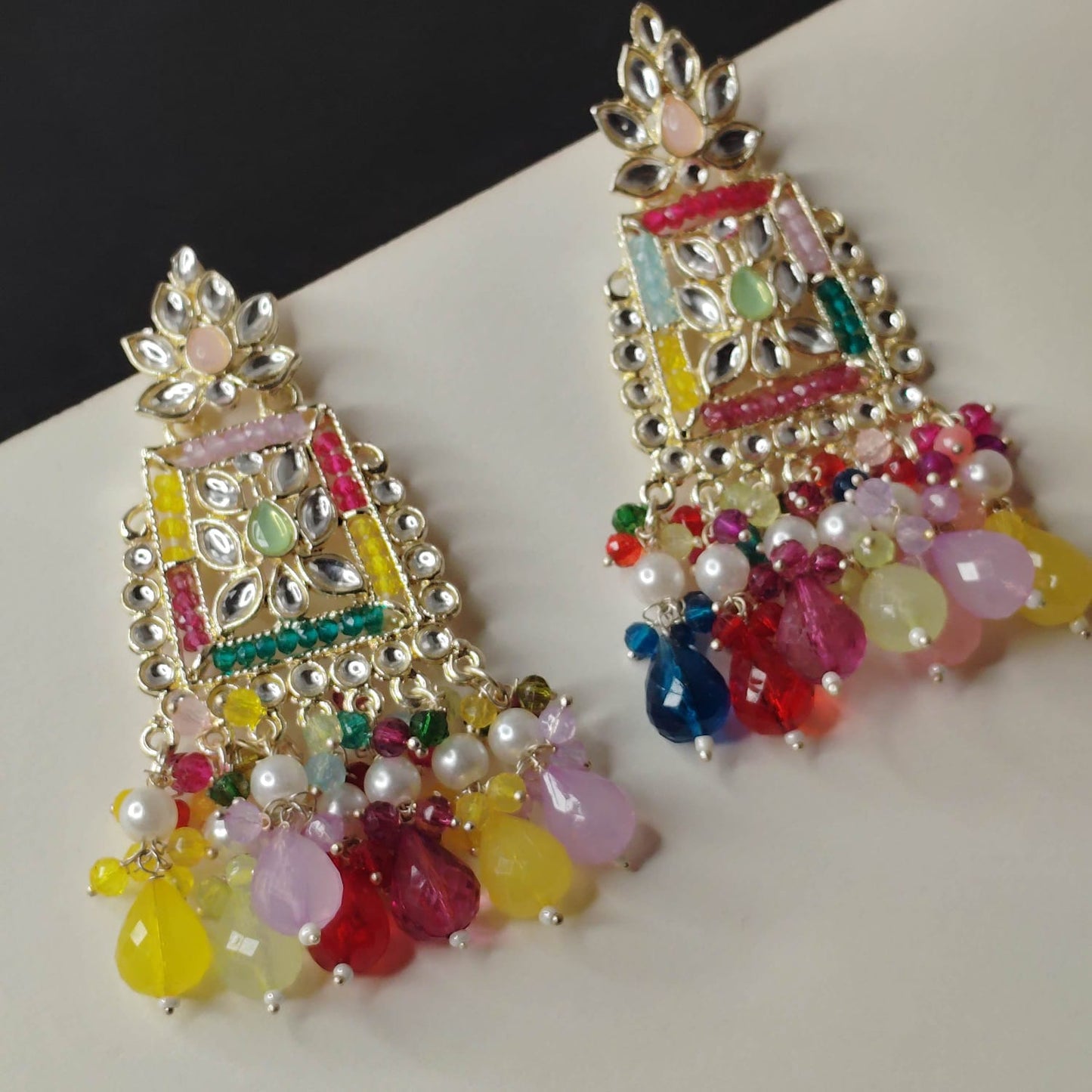 Multicolor Netra Earrings
