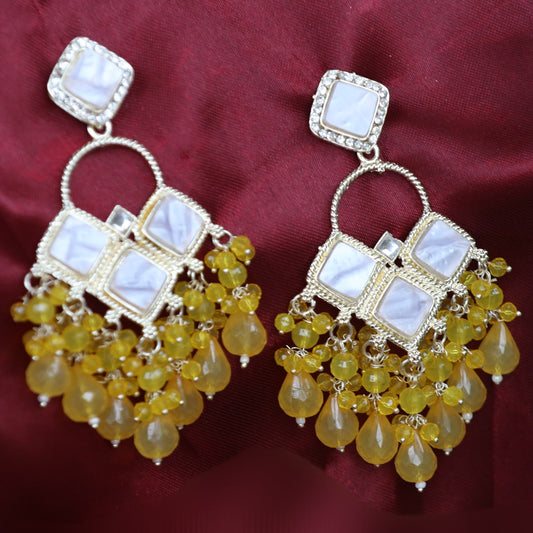Yellow Bhumi Earrings