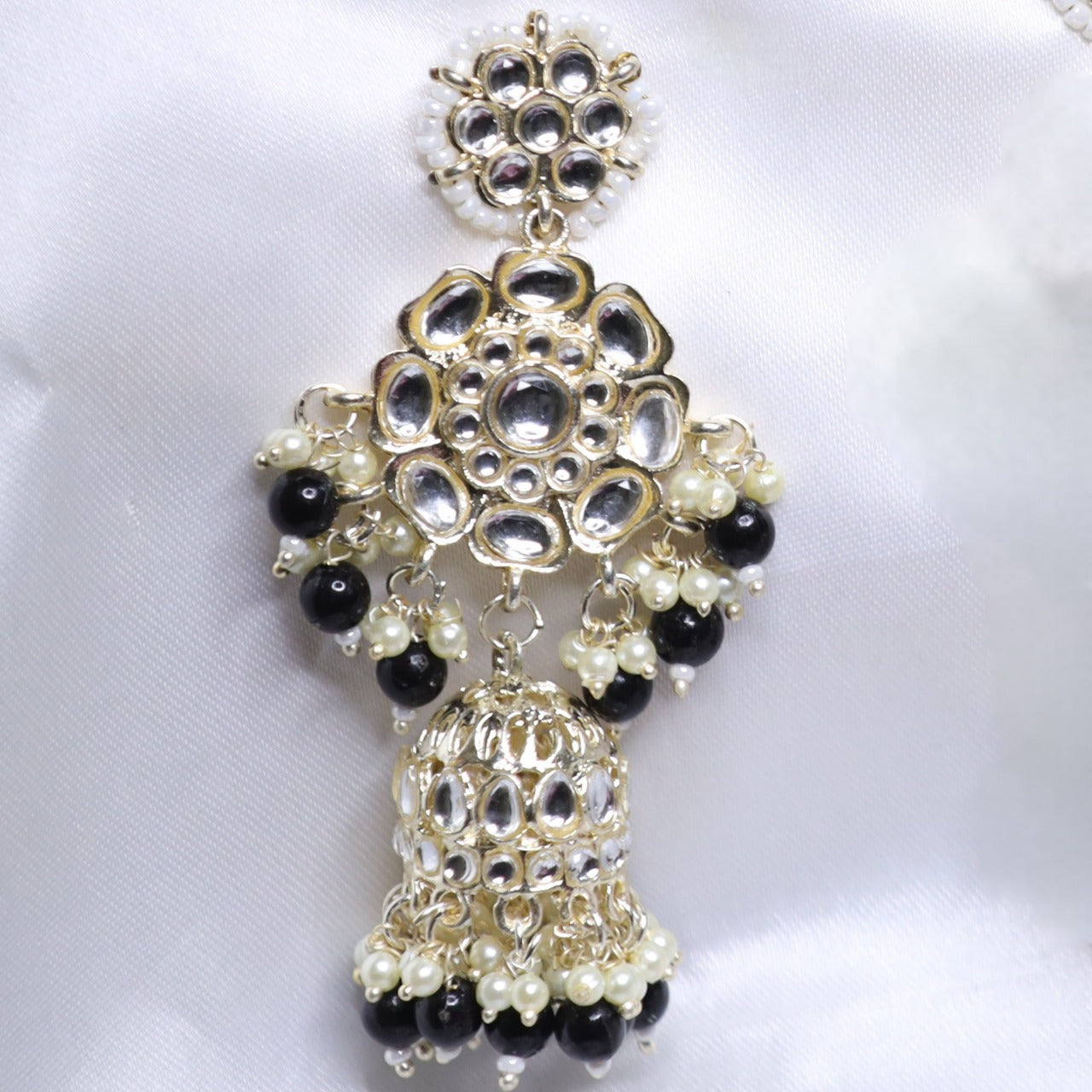 Black Zoya Jhumki