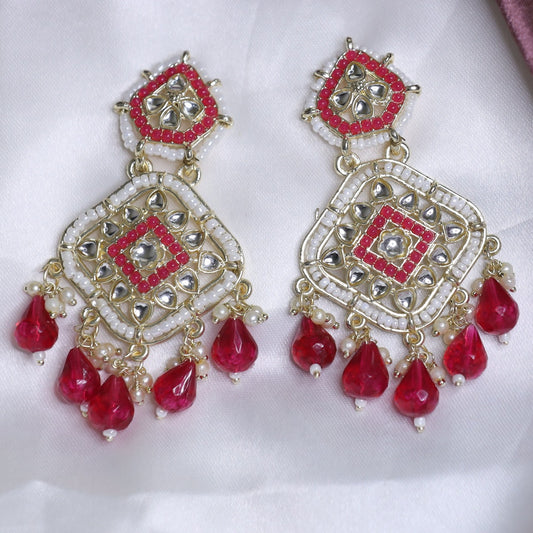Pink Jiya Earrings