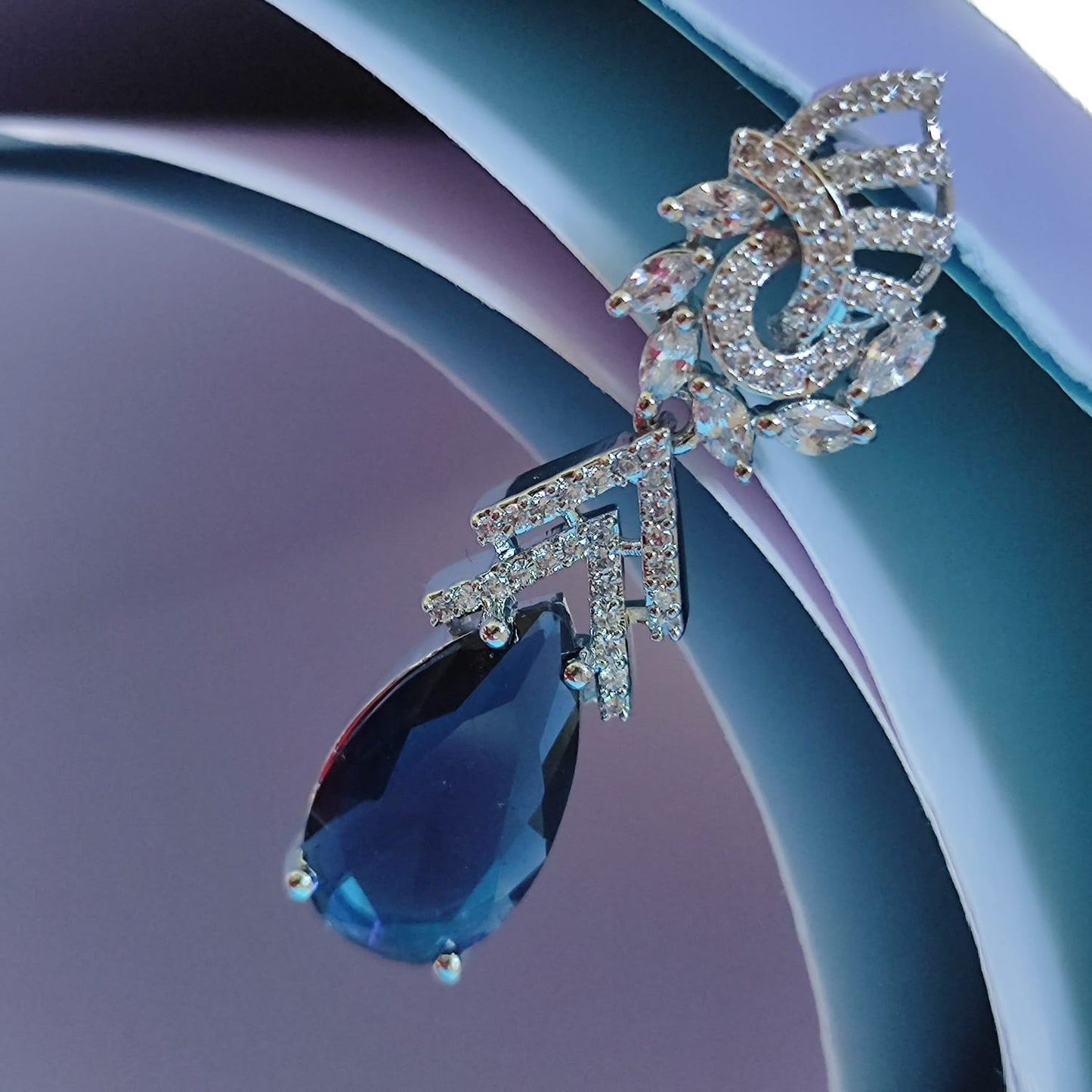 Royal Blue Olivia Danglers