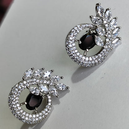 Black Alice Studs