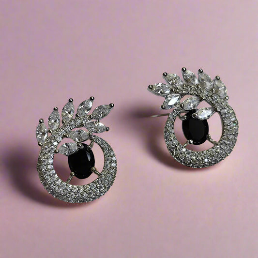 Black Alice Studs