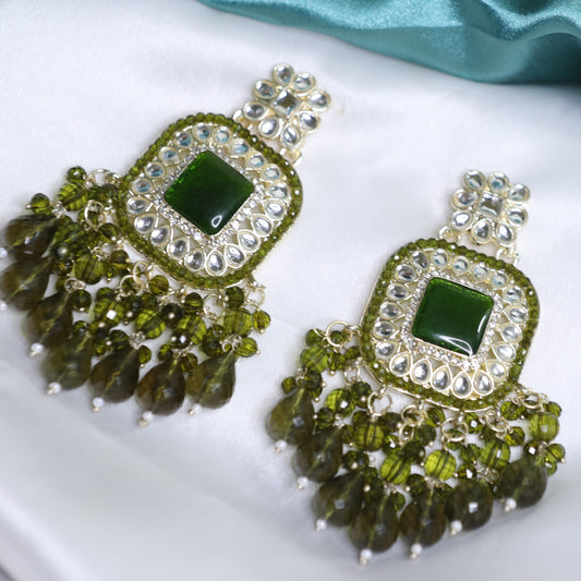 Green Harshda Earrings