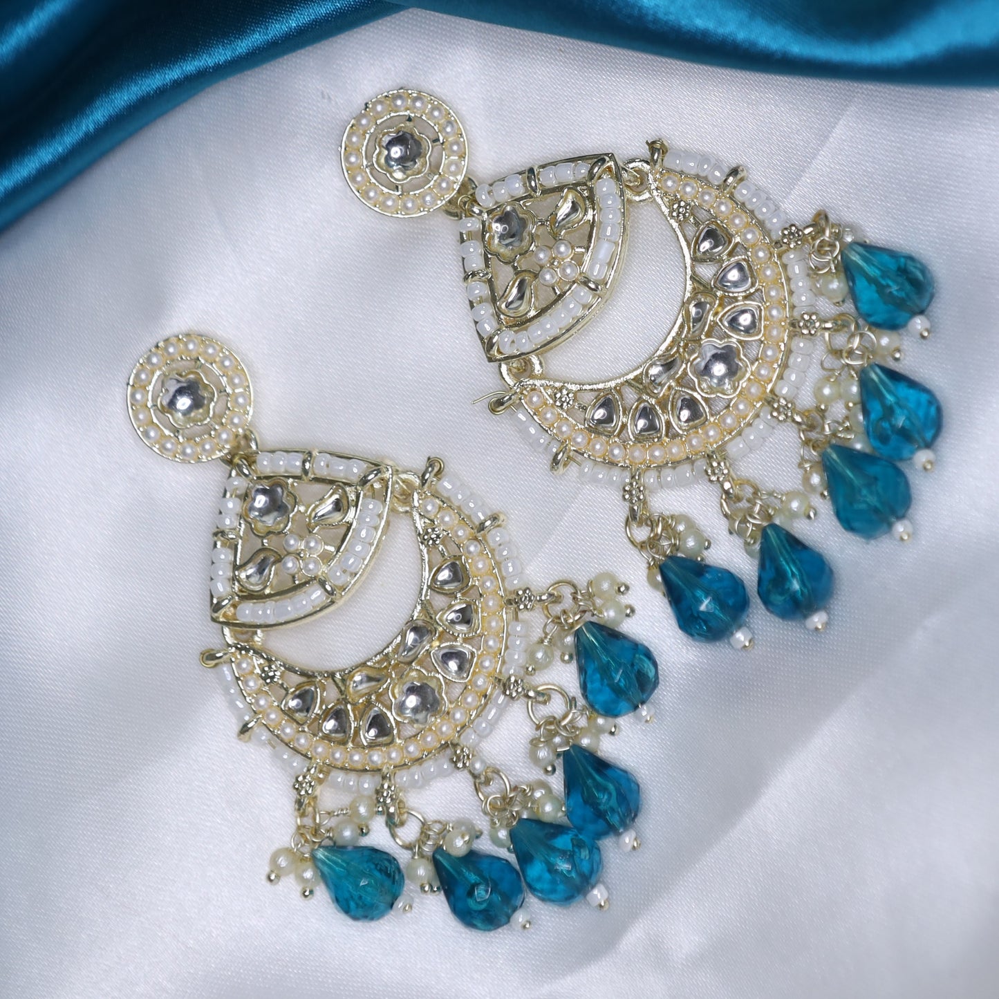 Blue Jiya Earrings