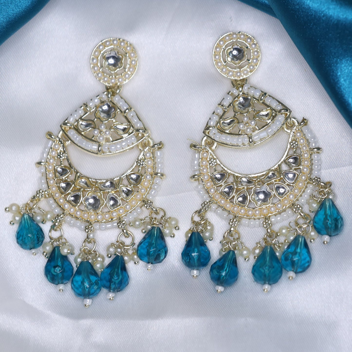 Blue Jiya Earrings