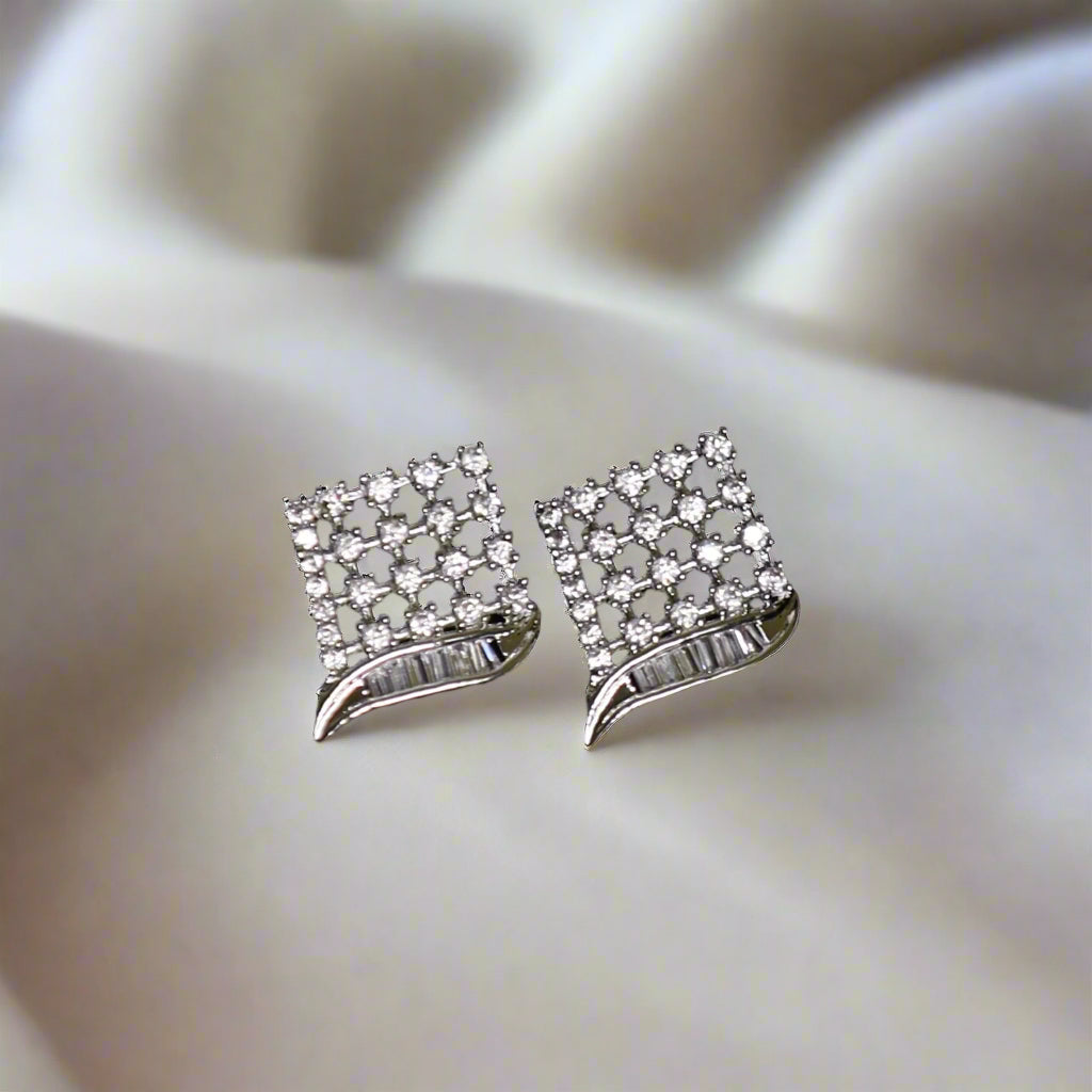 Silver Sana Studs
