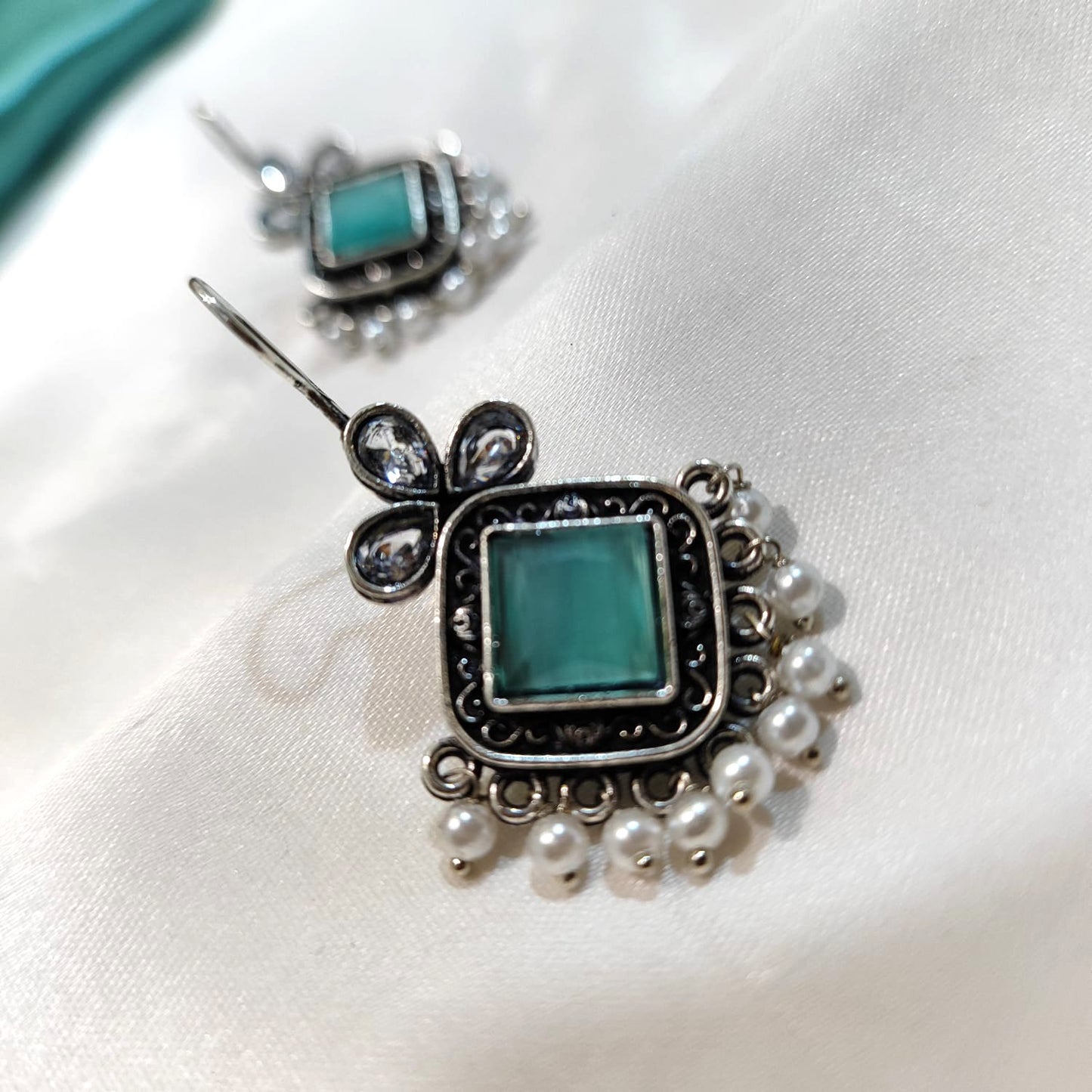 Green Uma Earrings