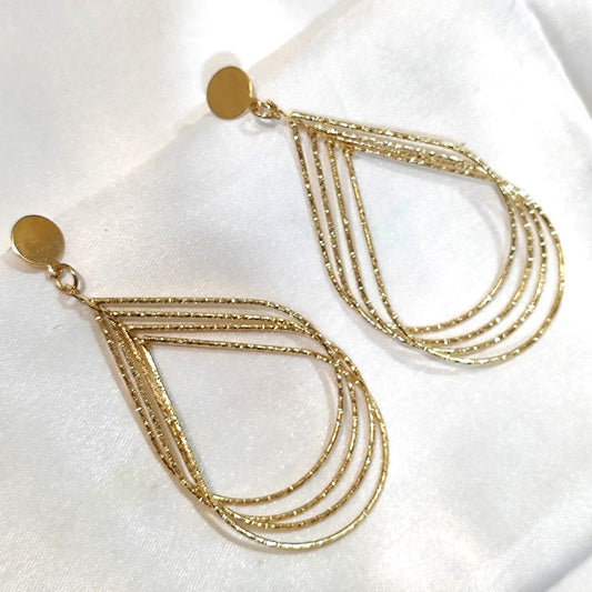 Gold Hemi Earrings