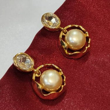 Gold Ammy Earrings