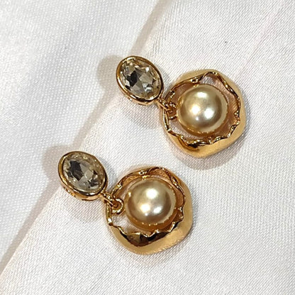 Gold Ammy Earrings