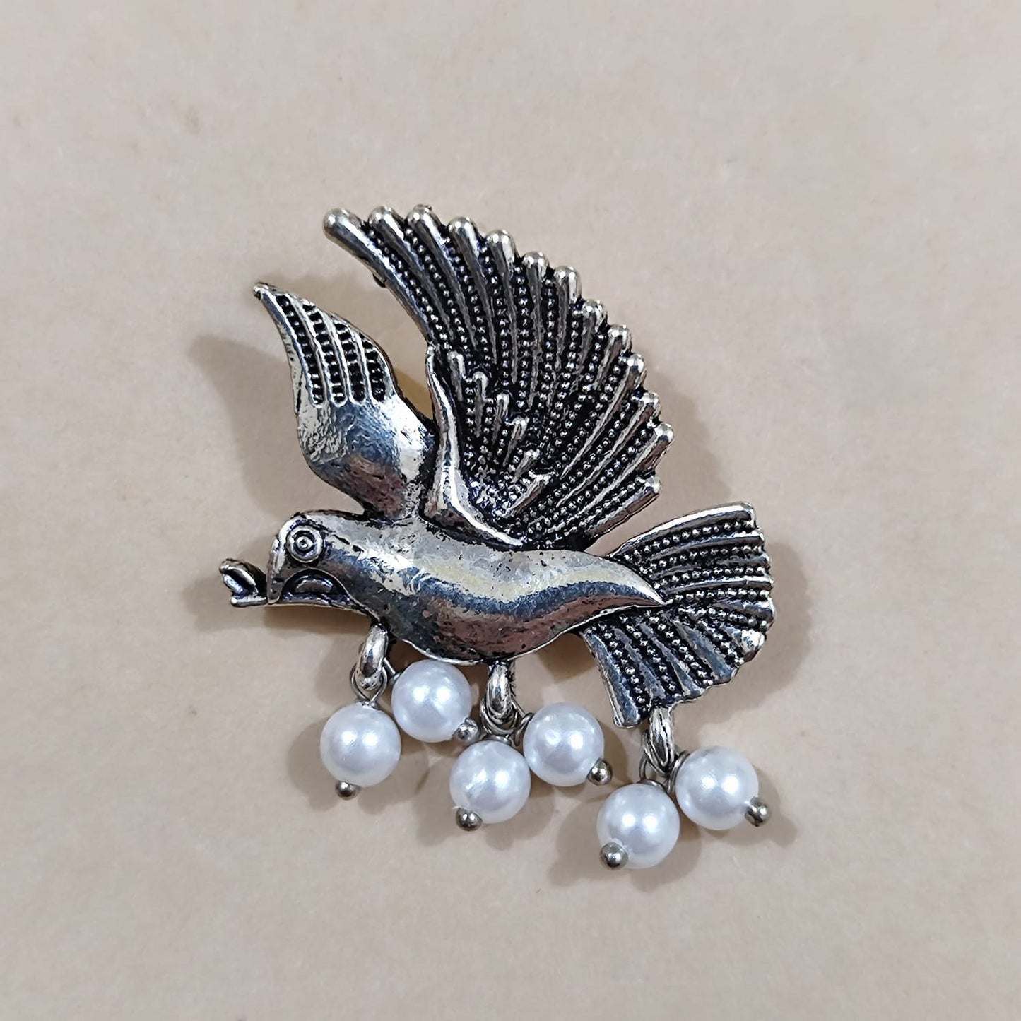 White Bird Earrings
