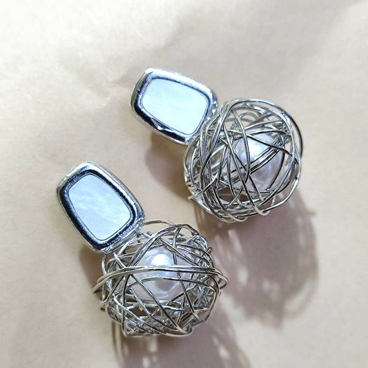 Silver Reyi Earrings