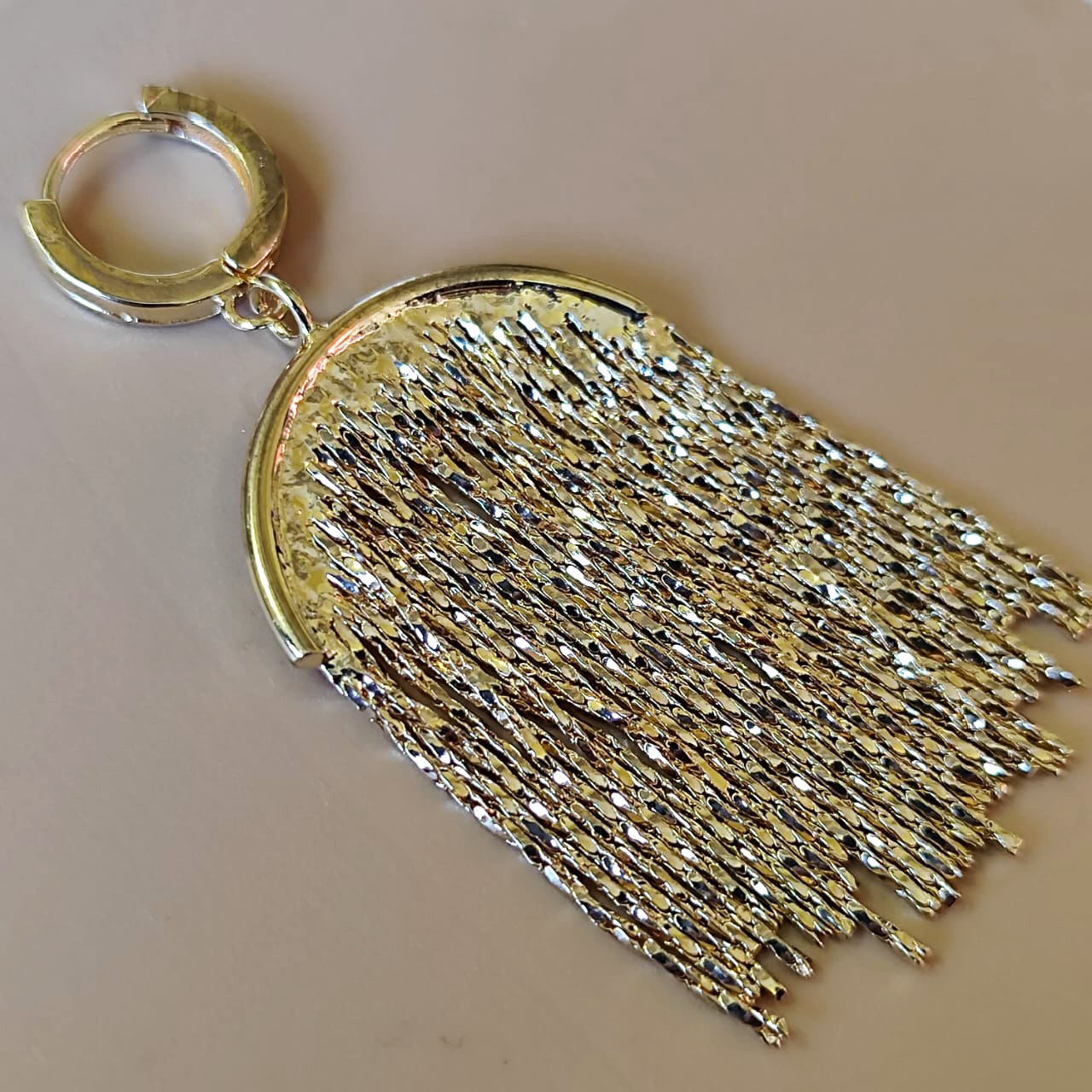 Gold Tassel Earrings