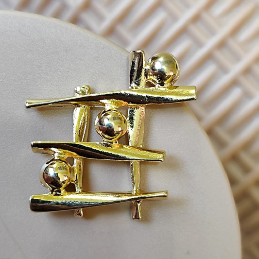 Gold Zigzag Earrings