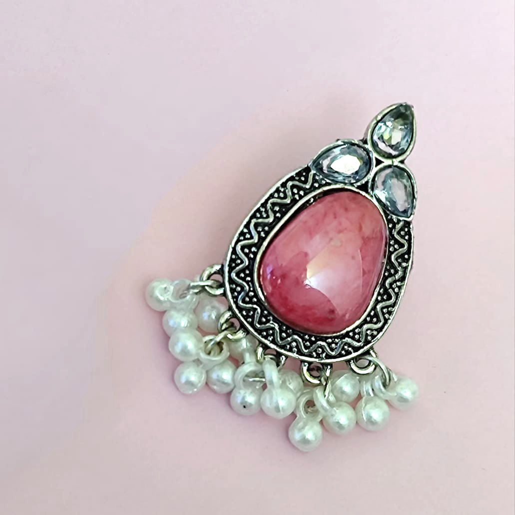 Pink Juno Earrings