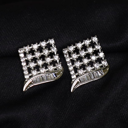 Silver Sana Studs