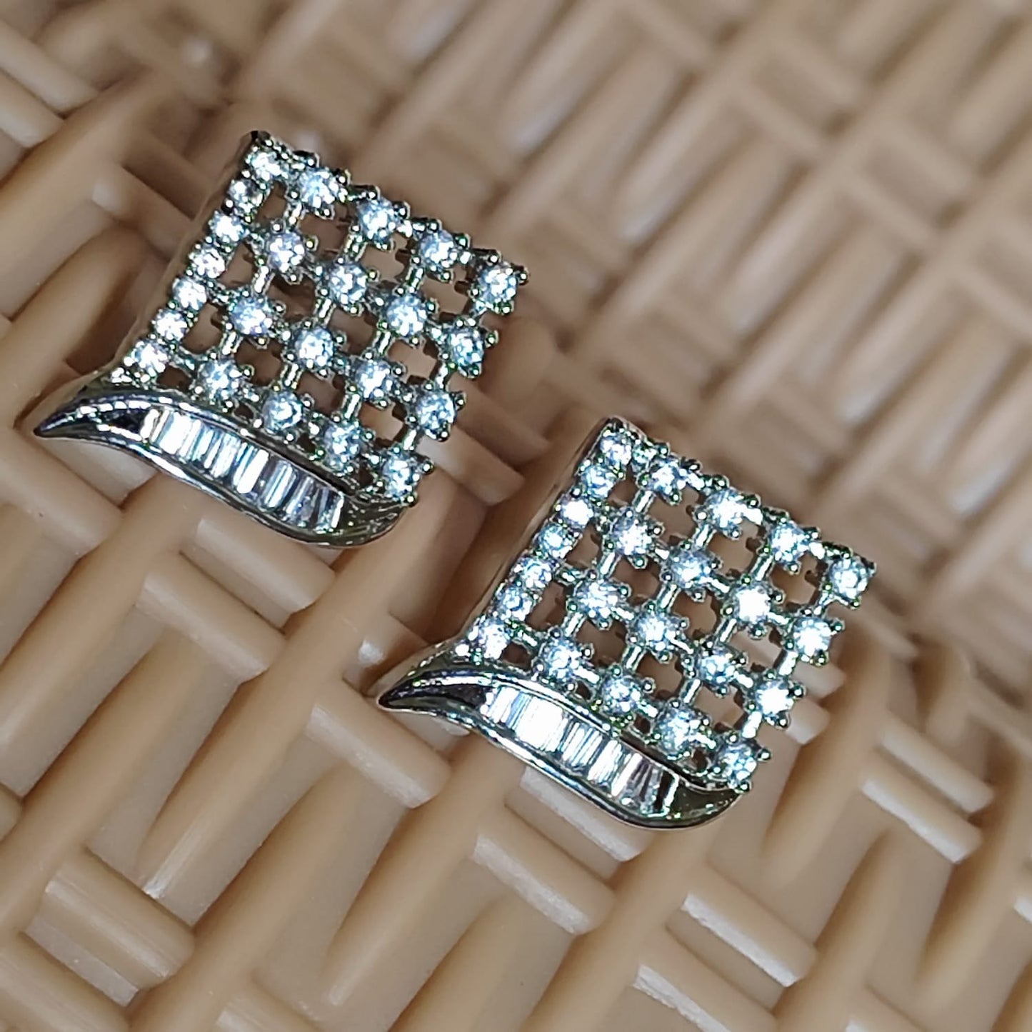 Silver Sana Studs