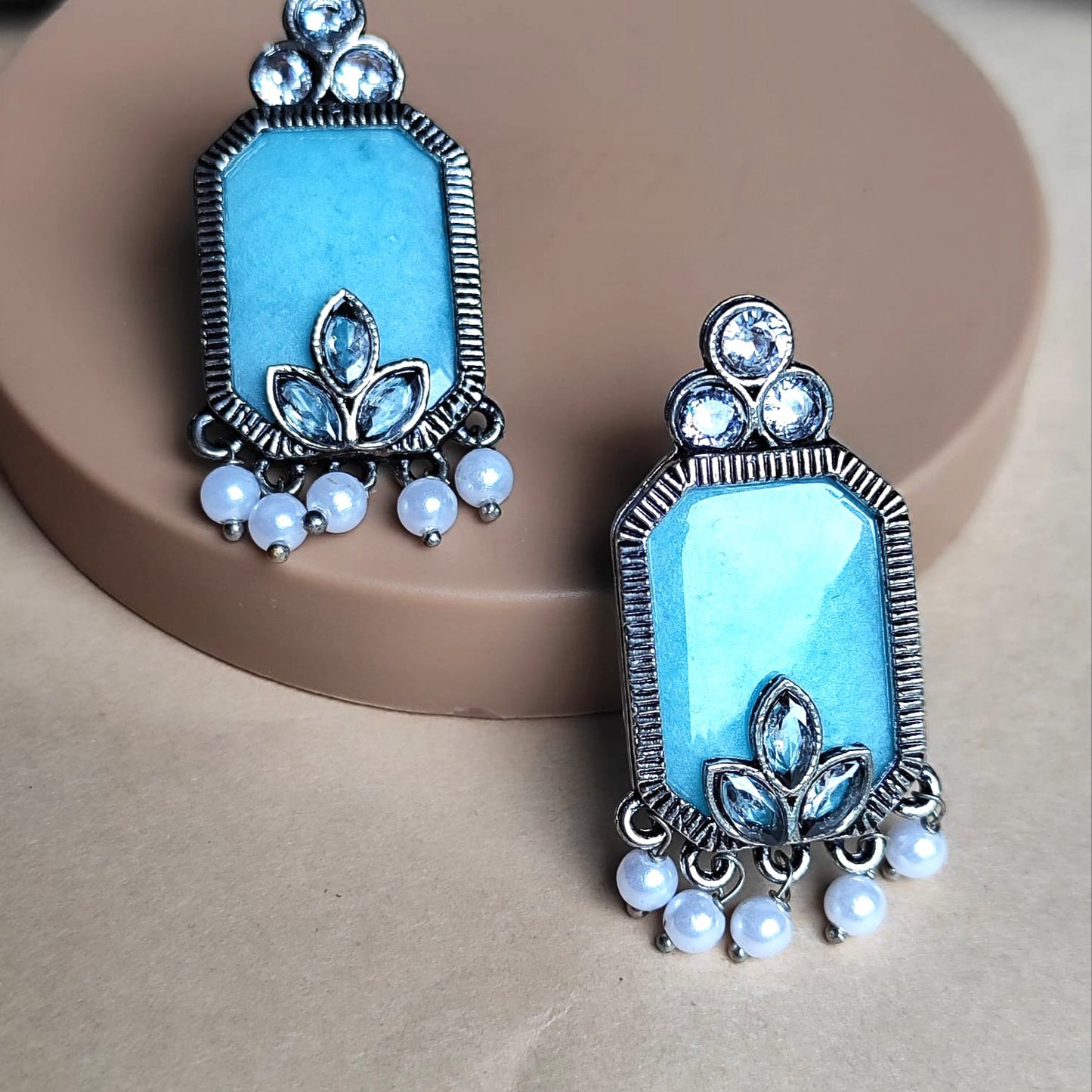 Blue Isla Earrings