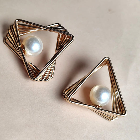 Gold Sara Earrings
