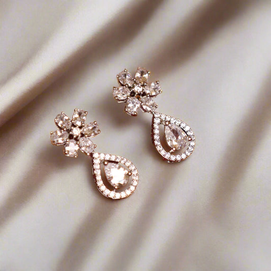 Silver Lia Drops Earrings