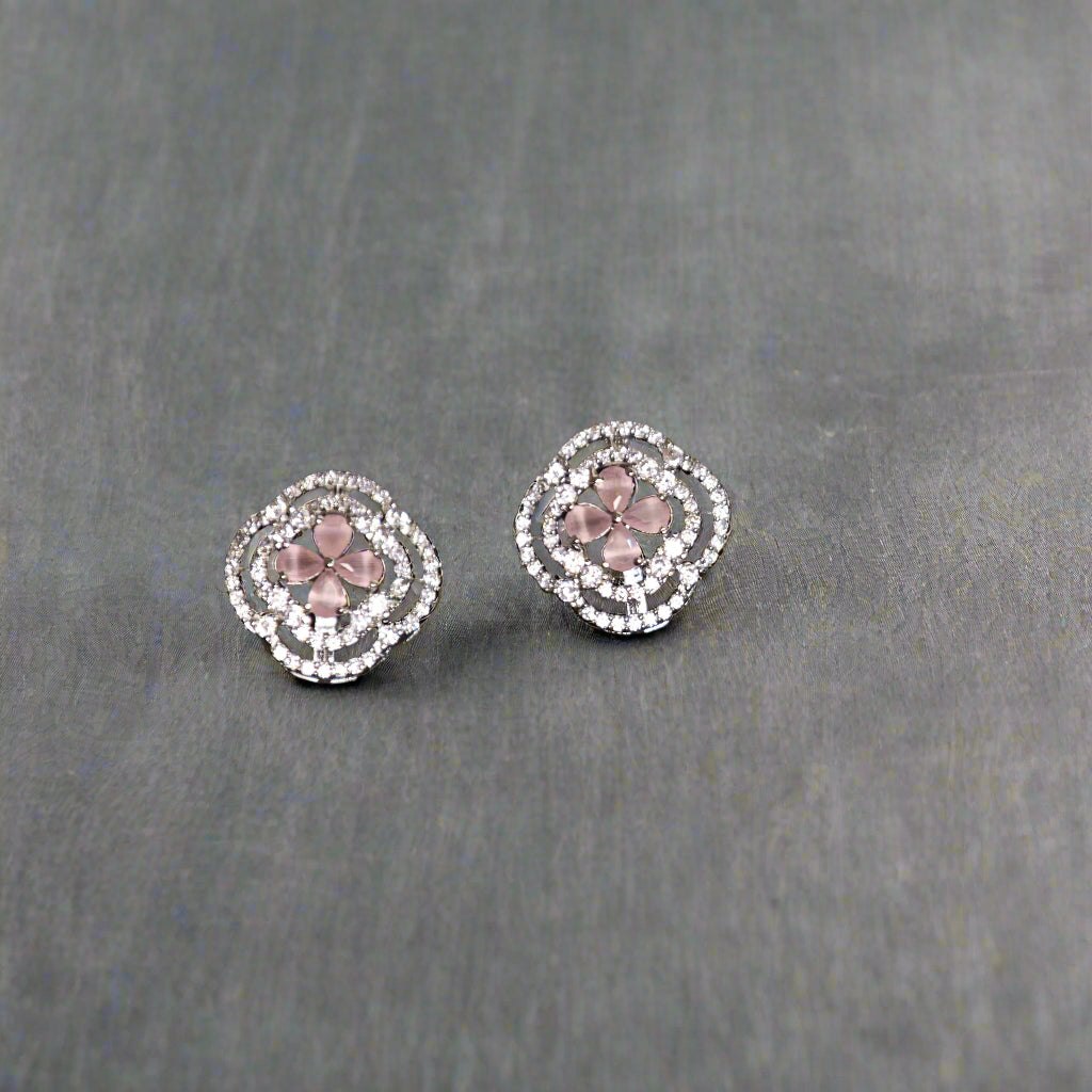 Pink  Jaya Studs