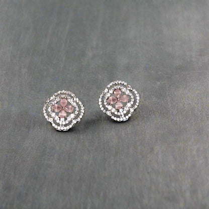 Pink  Jaya Studs