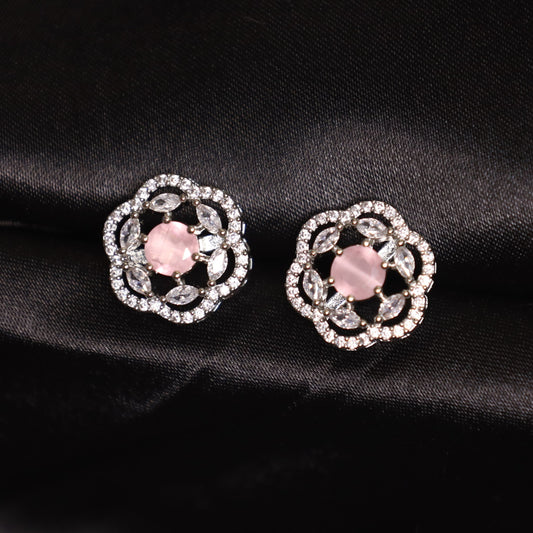 Pink Jaya Studs