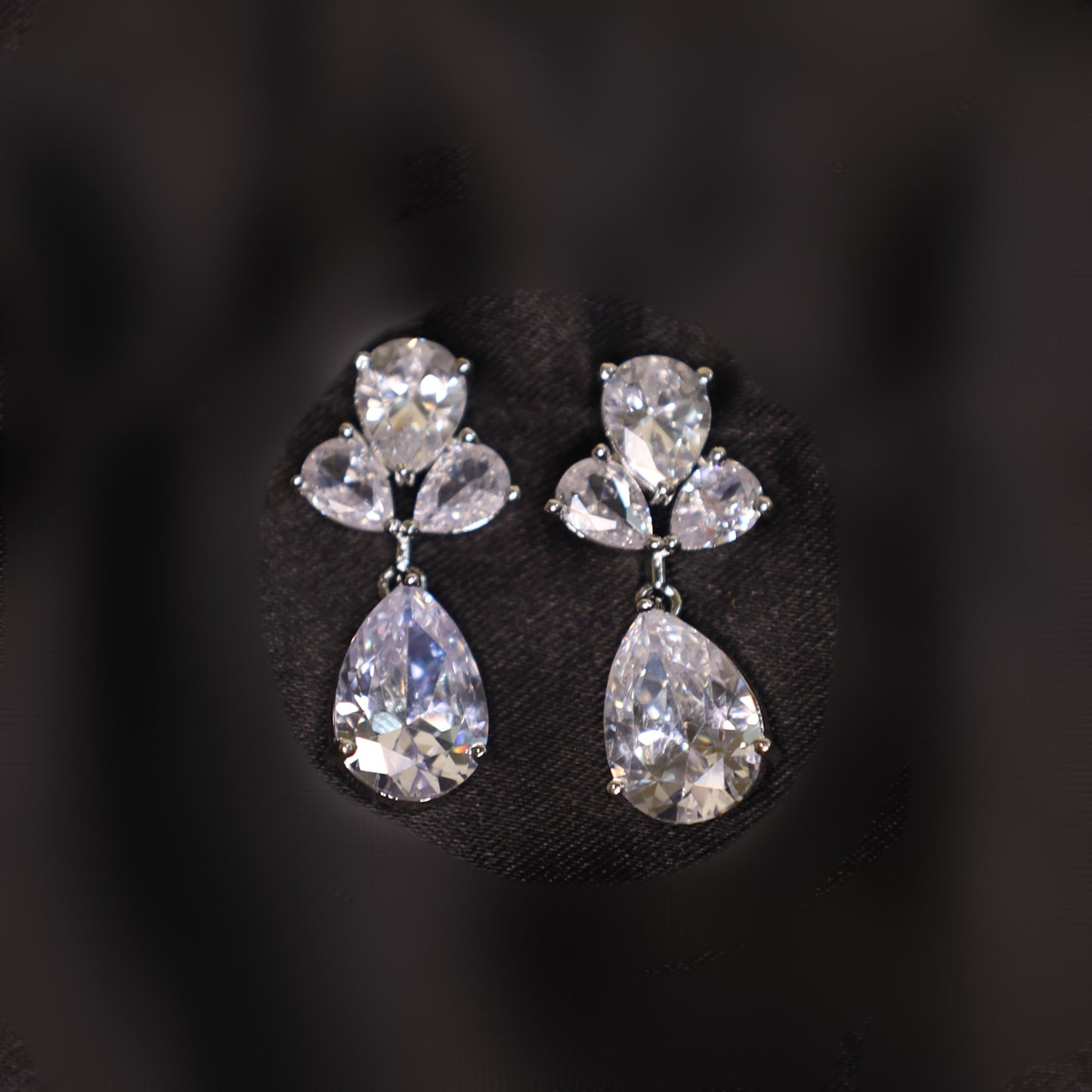 Silver Milazir Danglers