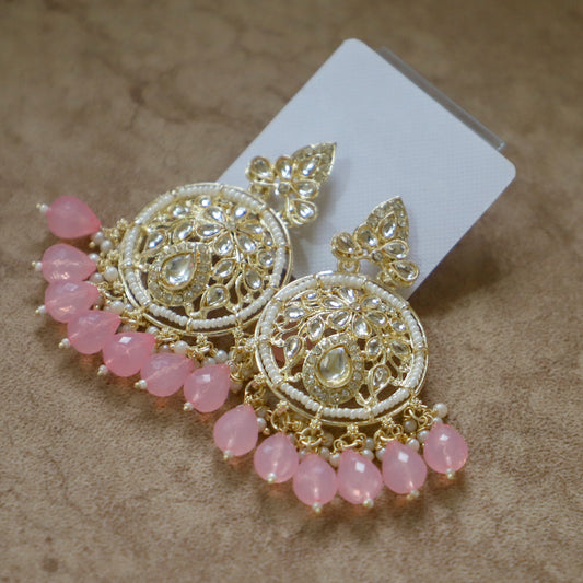 Pink Preet Chandbalis