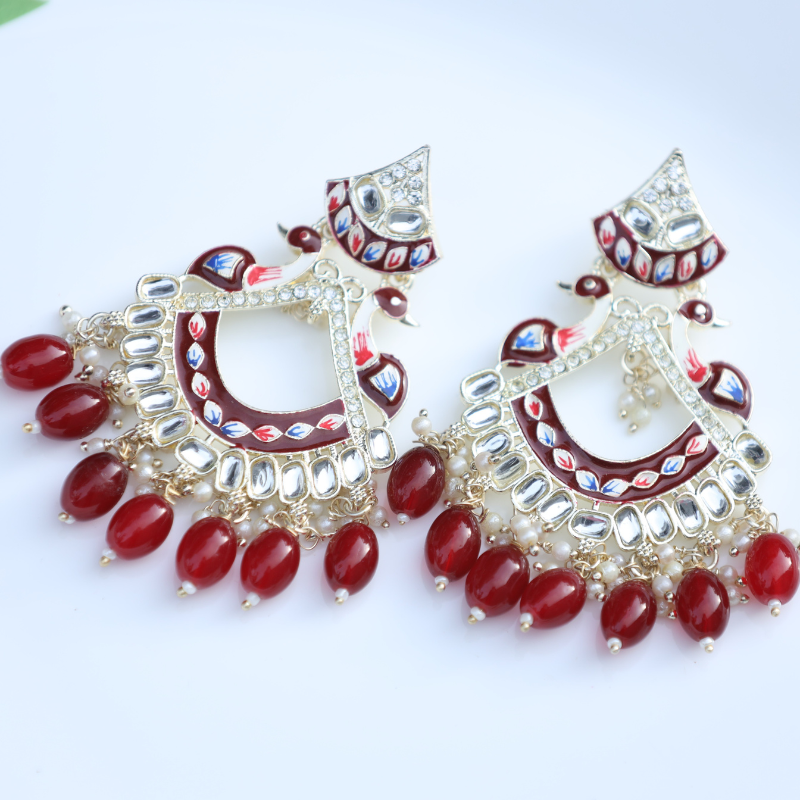 Maroon Anaya Chandbalis