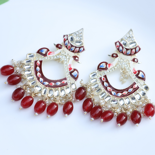 Maroon Anaya Chandbalis