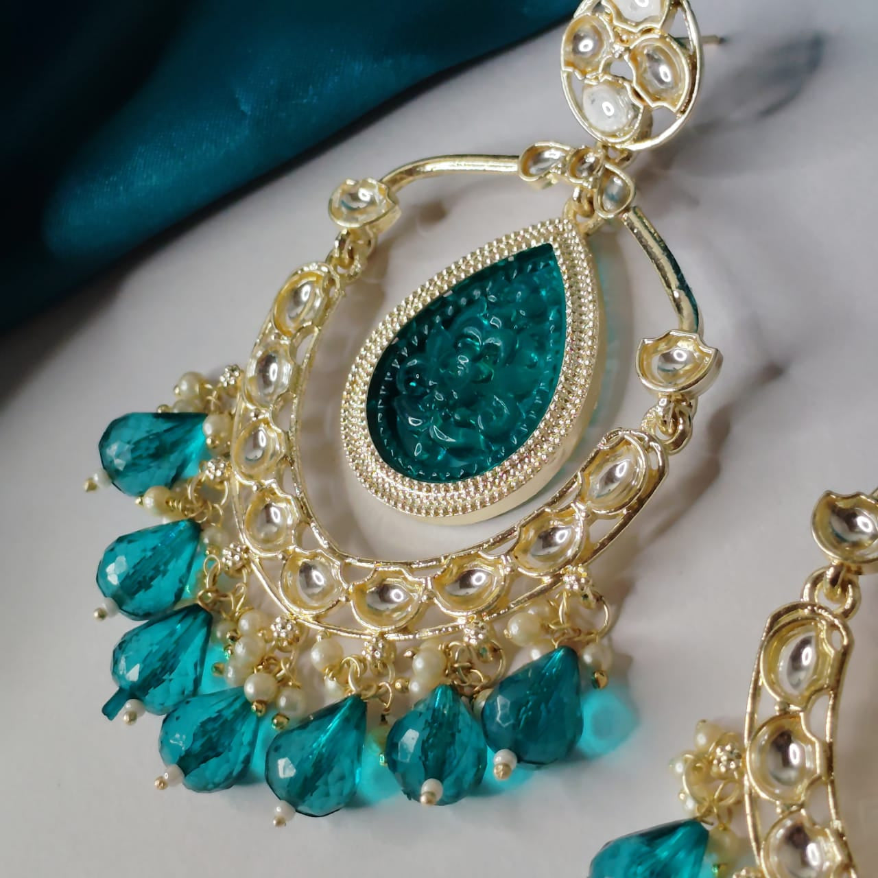Blue Reet Earrings