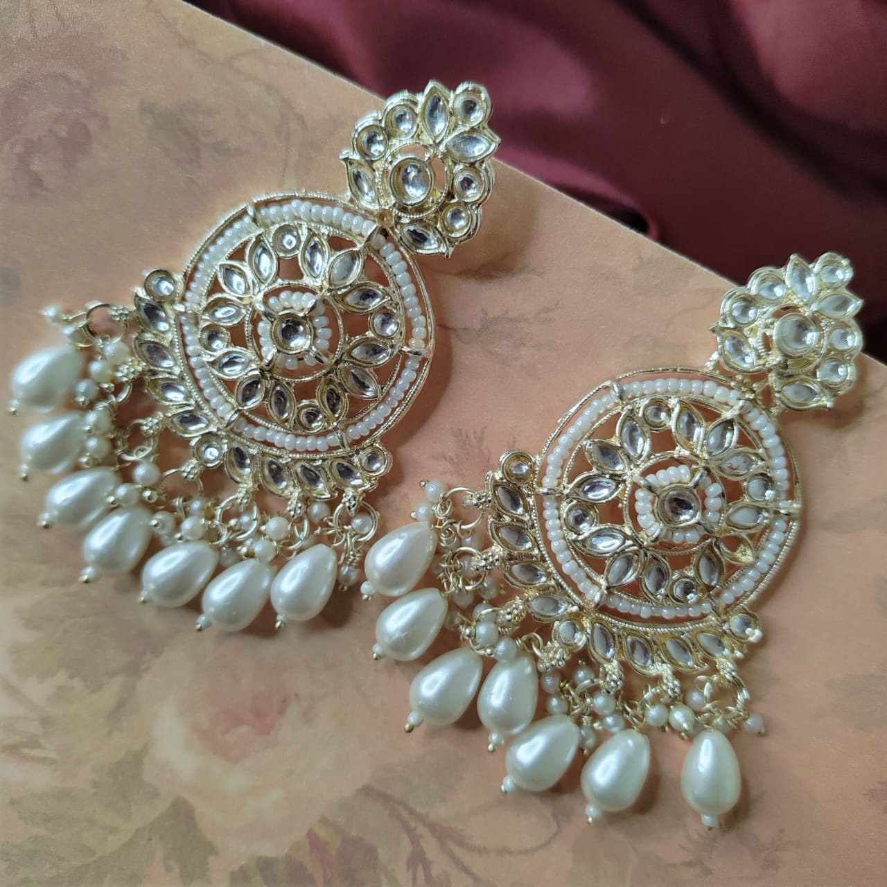 Ivory Preet Chandbali