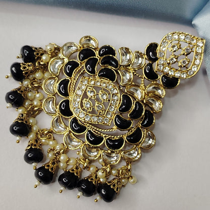 Black Abha Chandbalis