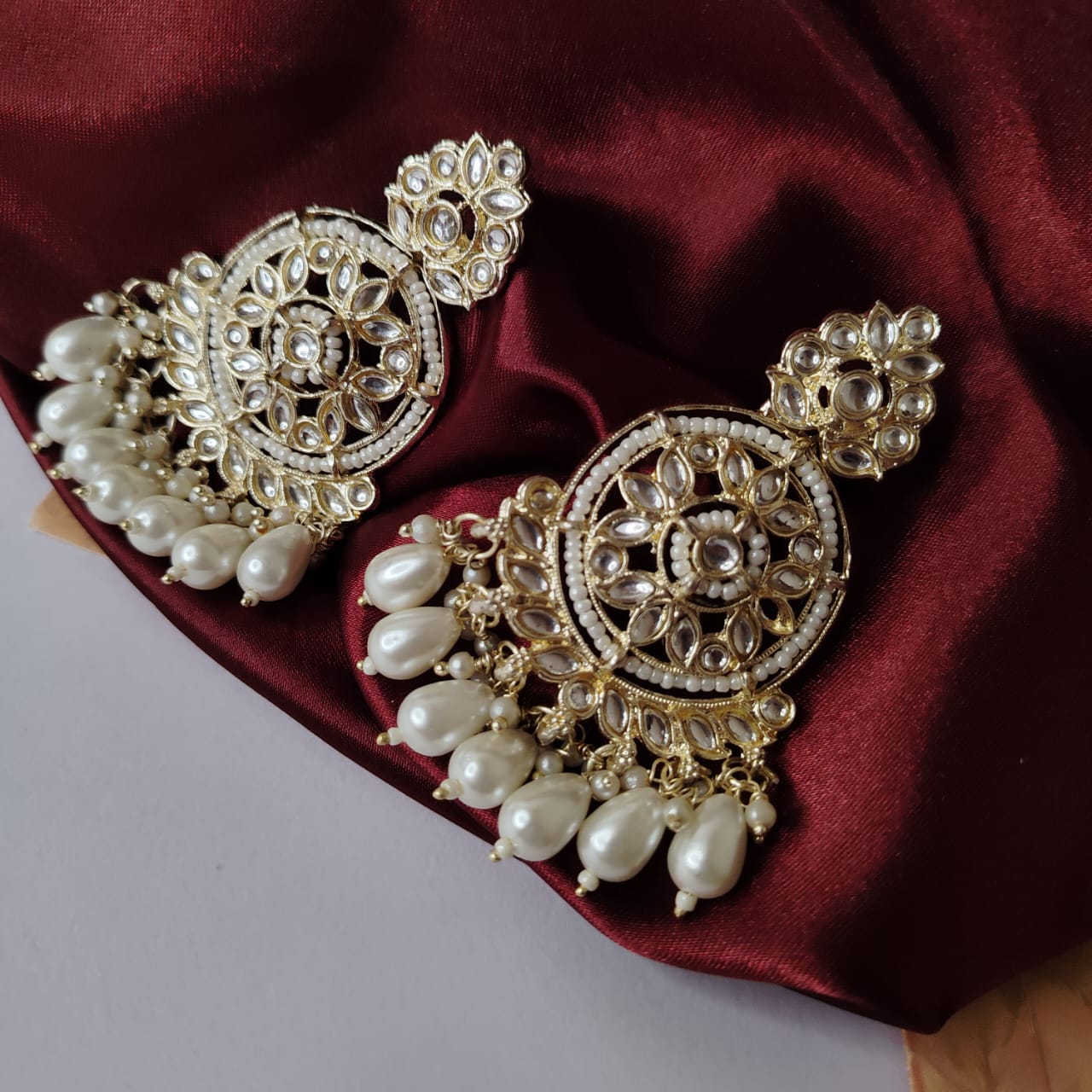 Ivory Preet Chandbali