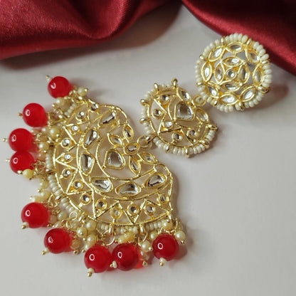 Red Lovish Chandbalis