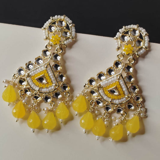 Yellow Nitya Earrings