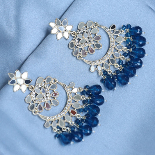 Navy Blue Aruna Earrings